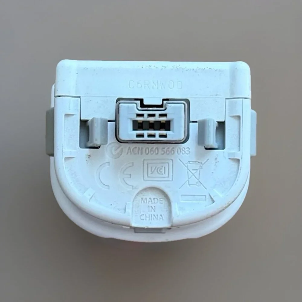Nintendo Wii Motion Plus Adapter OEM Official White RVL-026 Authentic Genuine